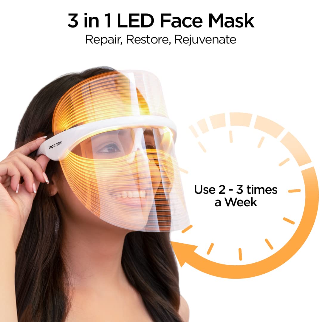 3-in1 LED Face Mask