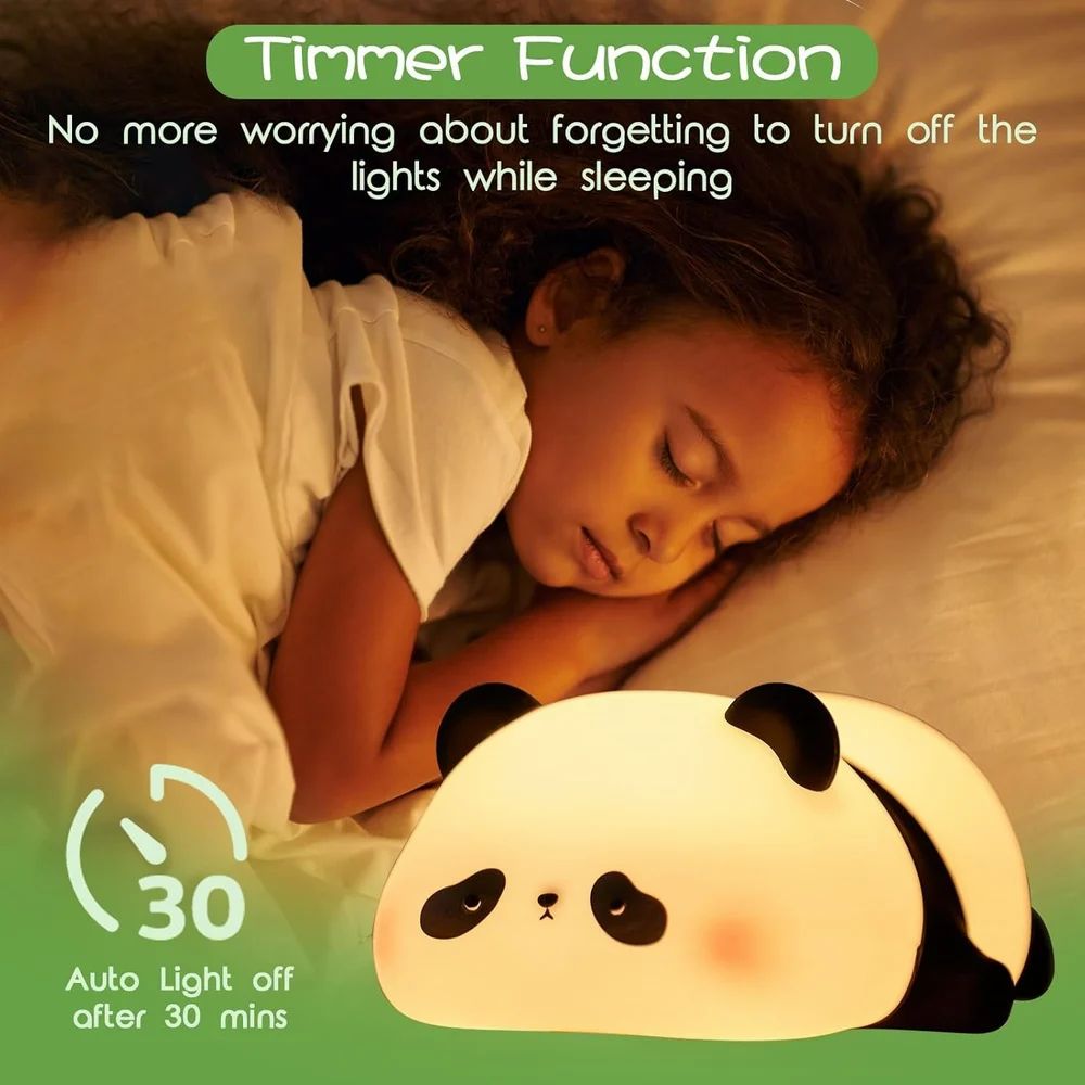 Lazy Panda Night Light