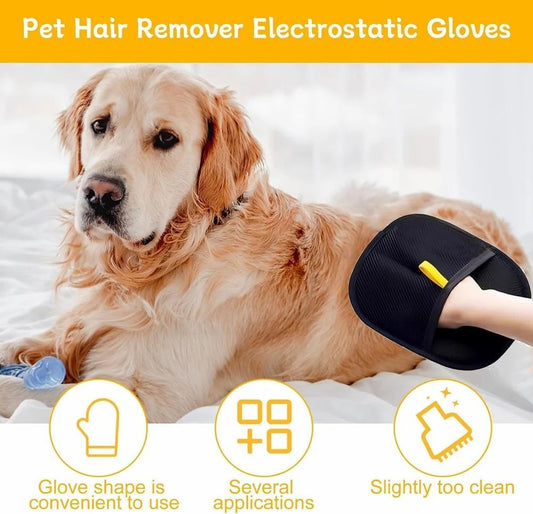 FurEase Cat & Dog Hair Remover Gloves
