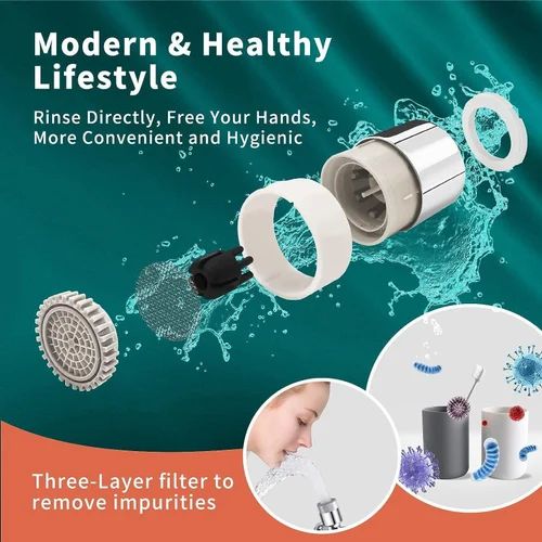 360° Rotating Faucet Head