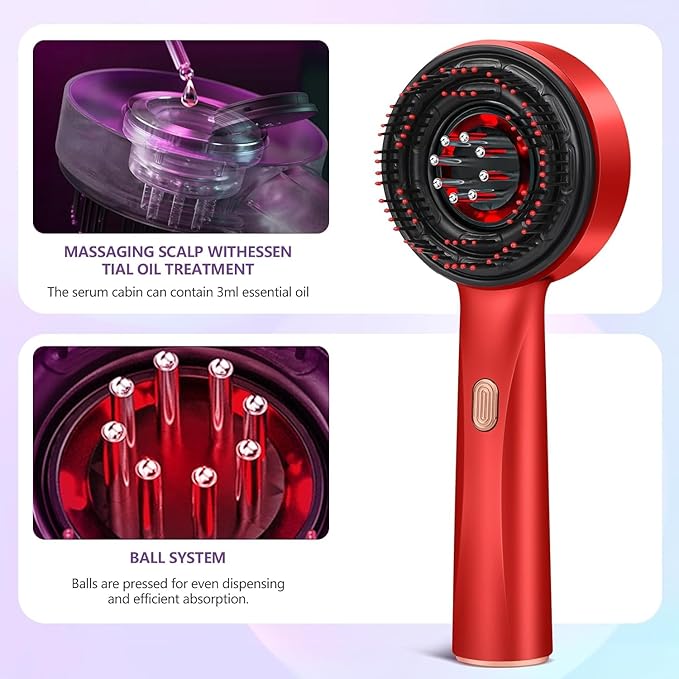 Electric Scalp Massager & Oil Applicator