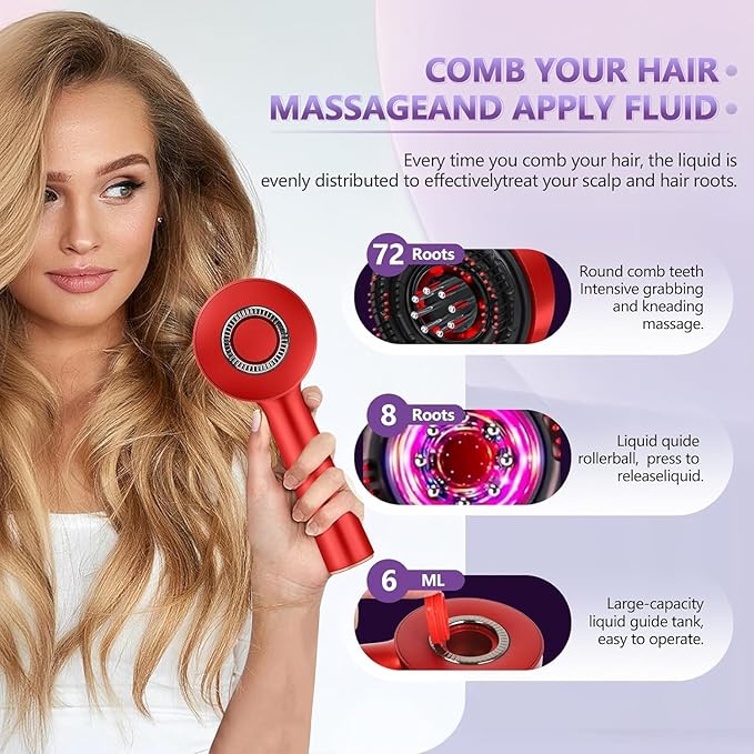 Electric Scalp Massager & Oil Applicator