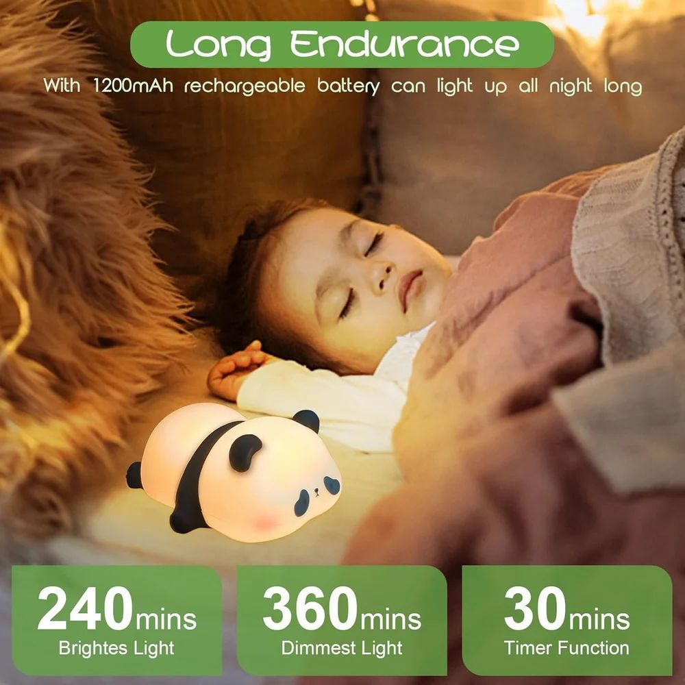 Lazy Panda Night Light