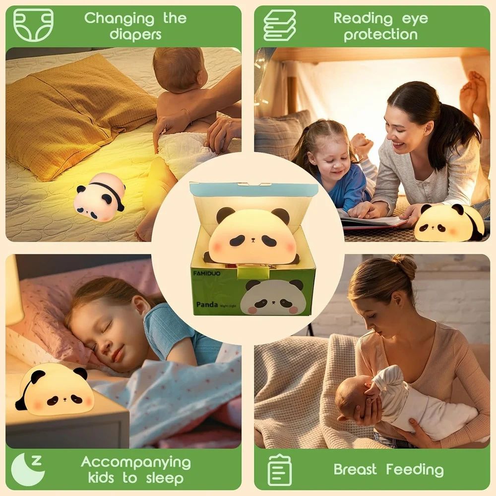 Lazy Panda Night Light