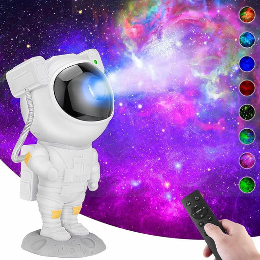 🚀 Astronaut Galaxy Night Projector 🌌