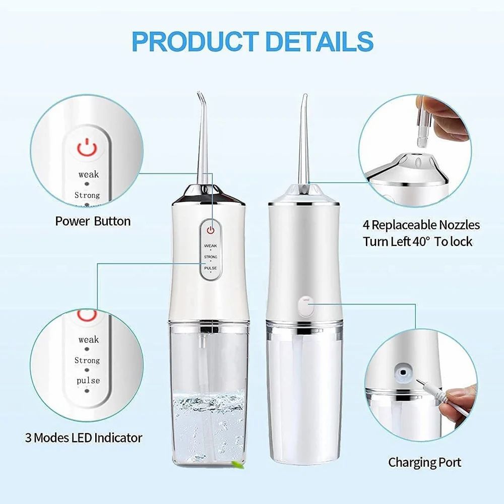 🦷OralJet Pro™✨– Water Dental Flosser 🔥