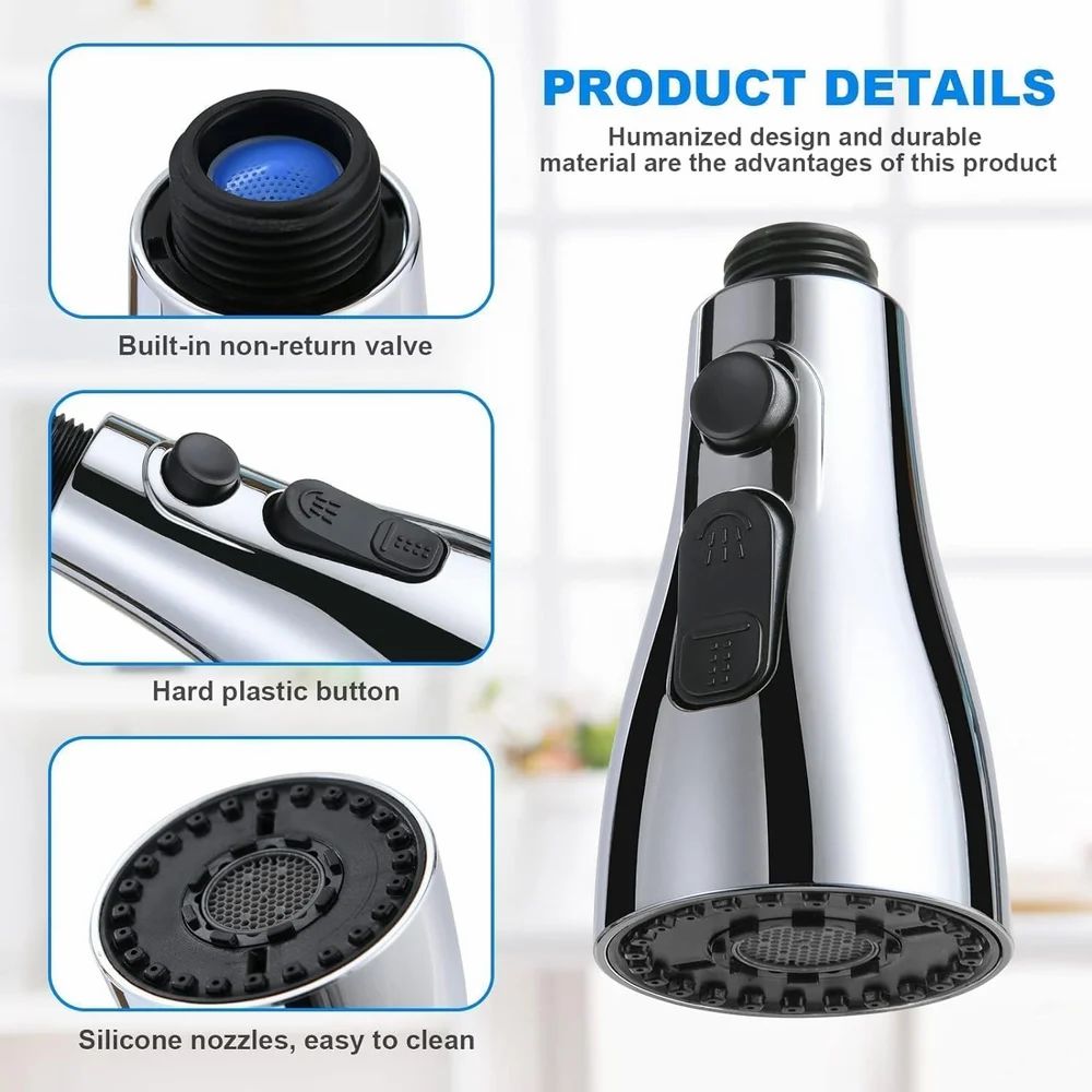 360° Rotating Faucet Head